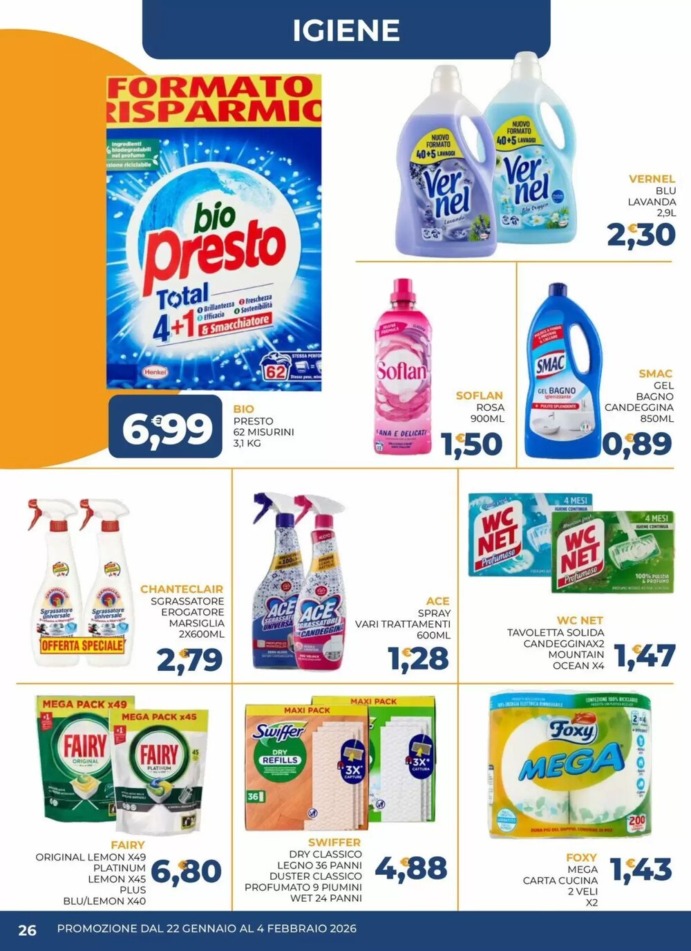 Volantino promozionale Moderna  valide dal 22/01/2026 - Pagina 26.