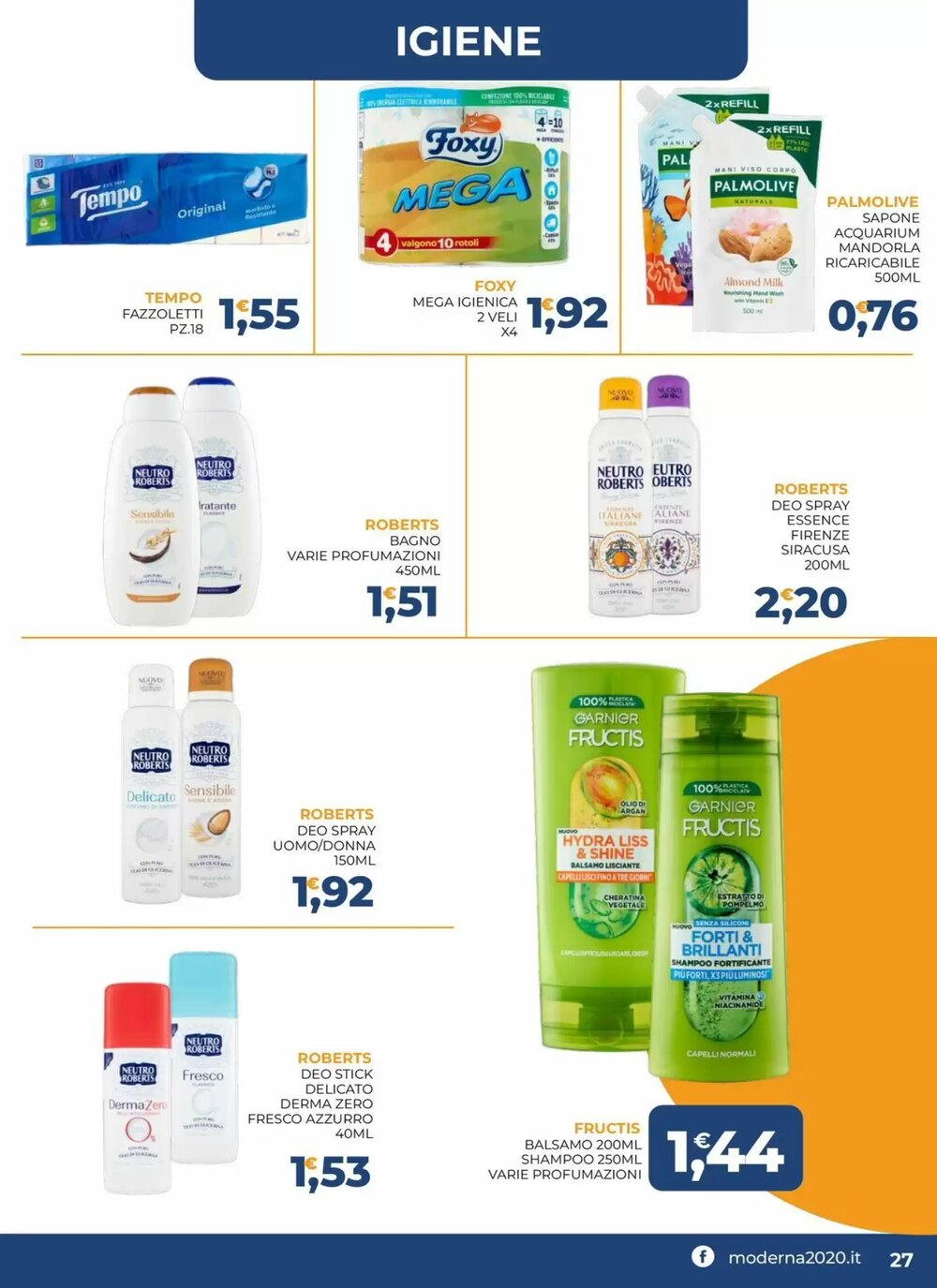 Volantino promozionale Moderna  valide dal 22/01/2026 - Pagina 27.