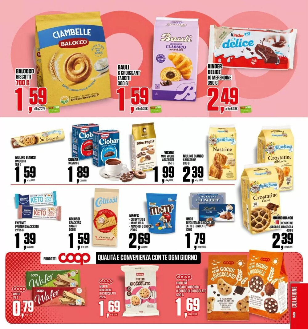 Volantino promozionale Coop Superstore  valide dal 22/01/2026 - Pagina 9.