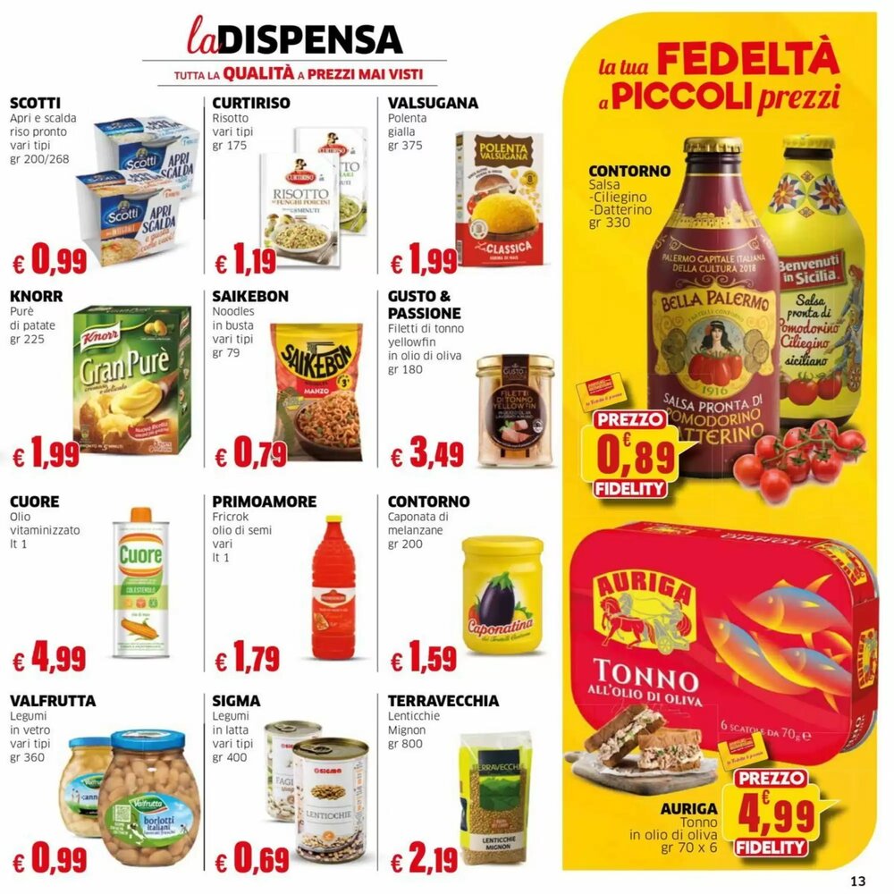 Volantino promozionale Mercati Alimentari  valide dal 22/01/2026 - Pagina 13.