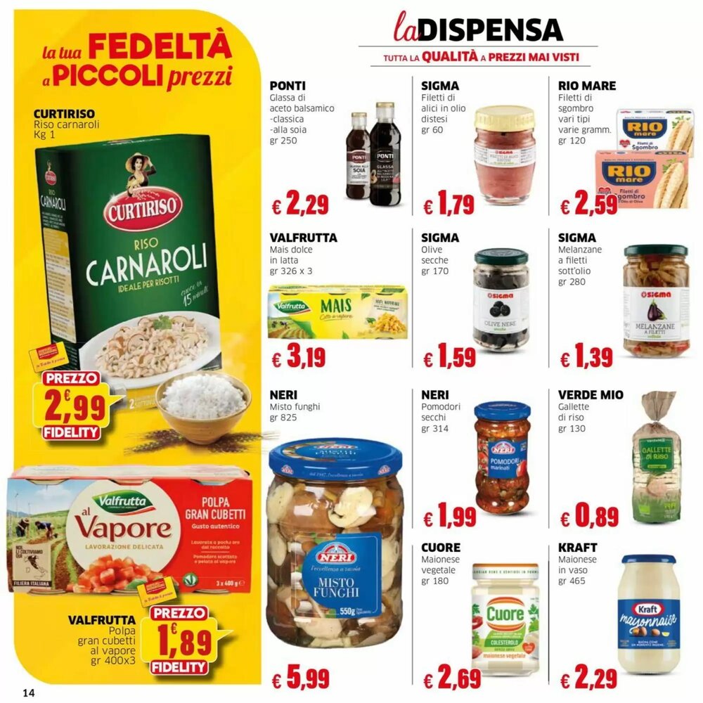 Volantino promozionale Mercati Alimentari  valide dal 22/01/2026 - Pagina 14.
