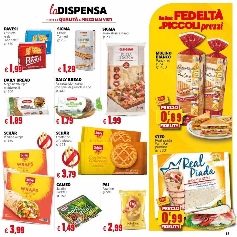 Volantino promozionale Mercati Alimentari  valide dal 22/01/2026 - Pagina 15.