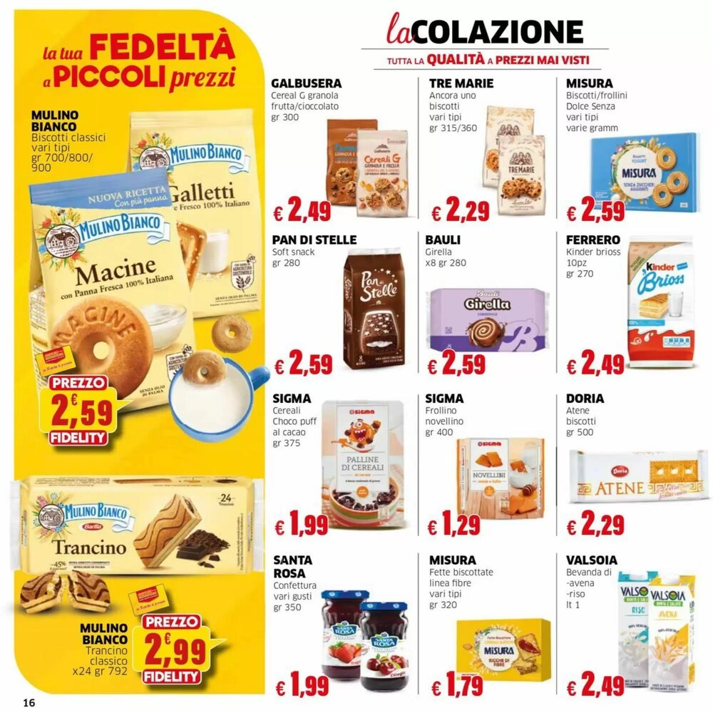 Volantino promozionale Mercati Alimentari  valide dal 22/01/2026 - Pagina 16.