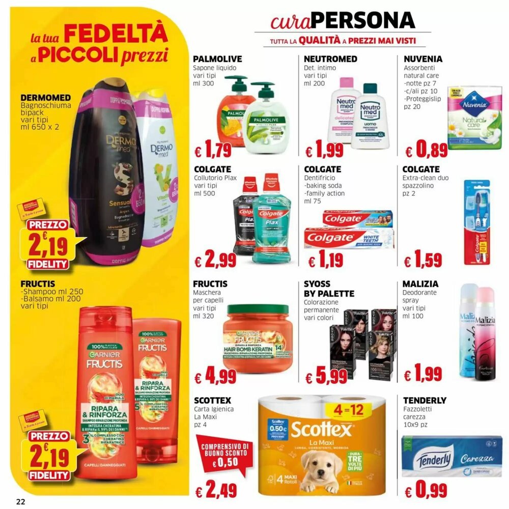 Volantino promozionale Mercati Alimentari  valide dal 22/01/2026 - Pagina 22.