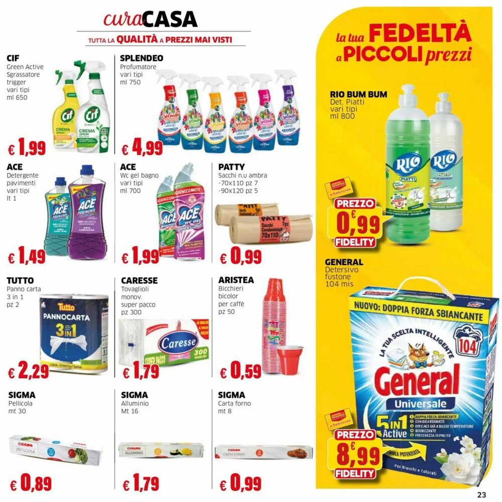 Volantino promozionale Mercati Alimentari  valide dal 22/01/2026 - Pagina 23.
