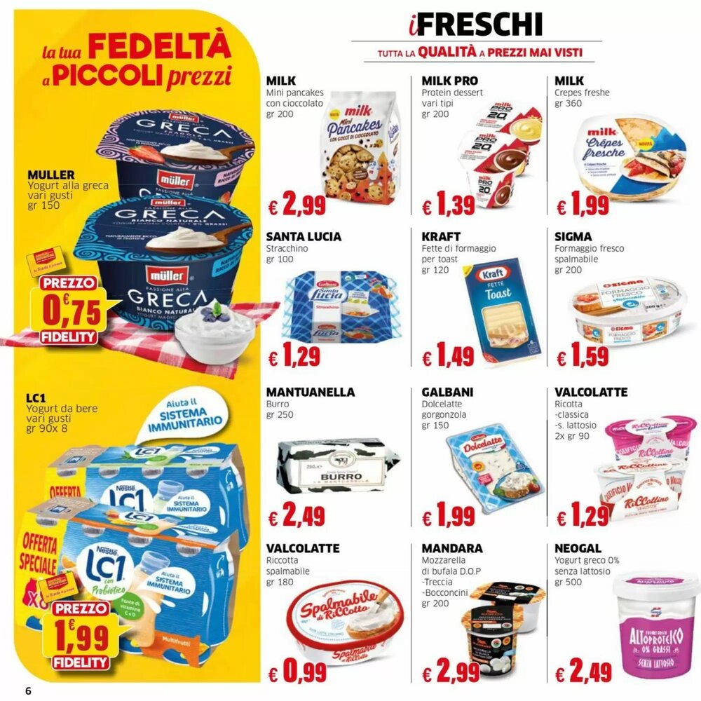 Volantino promozionale Mercati Alimentari  valide dal 22/01/2026 - Pagina 6.
