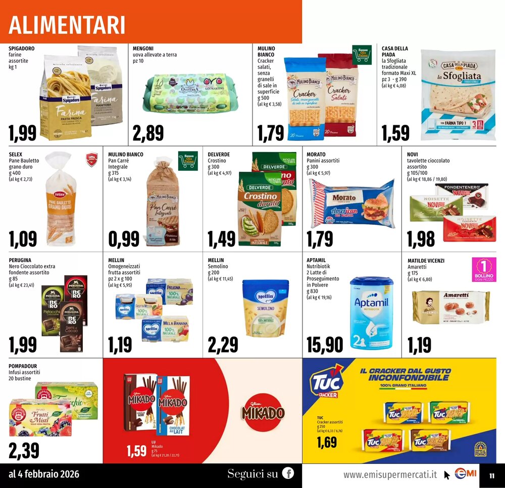 Volantino promozionale Emi Supermercati  valide dal 22/01/2026 - Pagina 11.