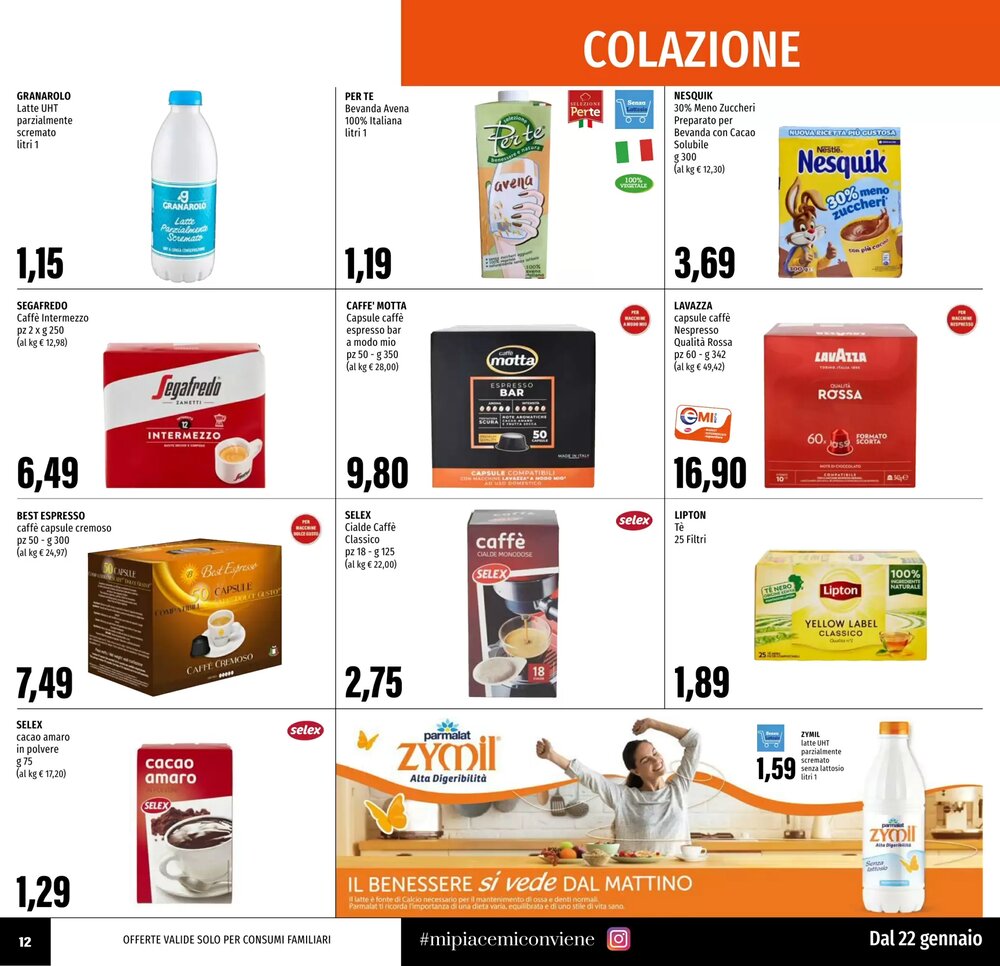 Volantino promozionale Emi Supermercati  valide dal 22/01/2026 - Pagina 12.