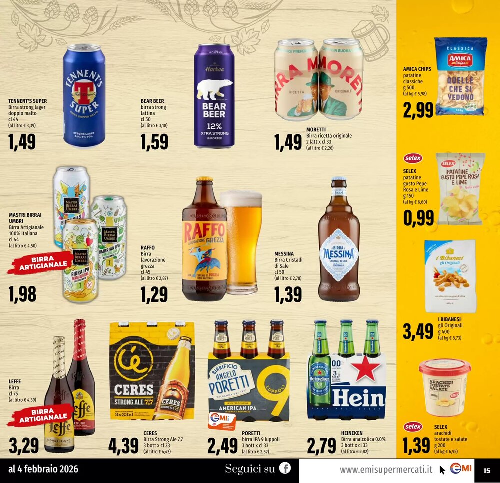 Volantino promozionale Emi Supermercati  valide dal 22/01/2026 - Pagina 15.