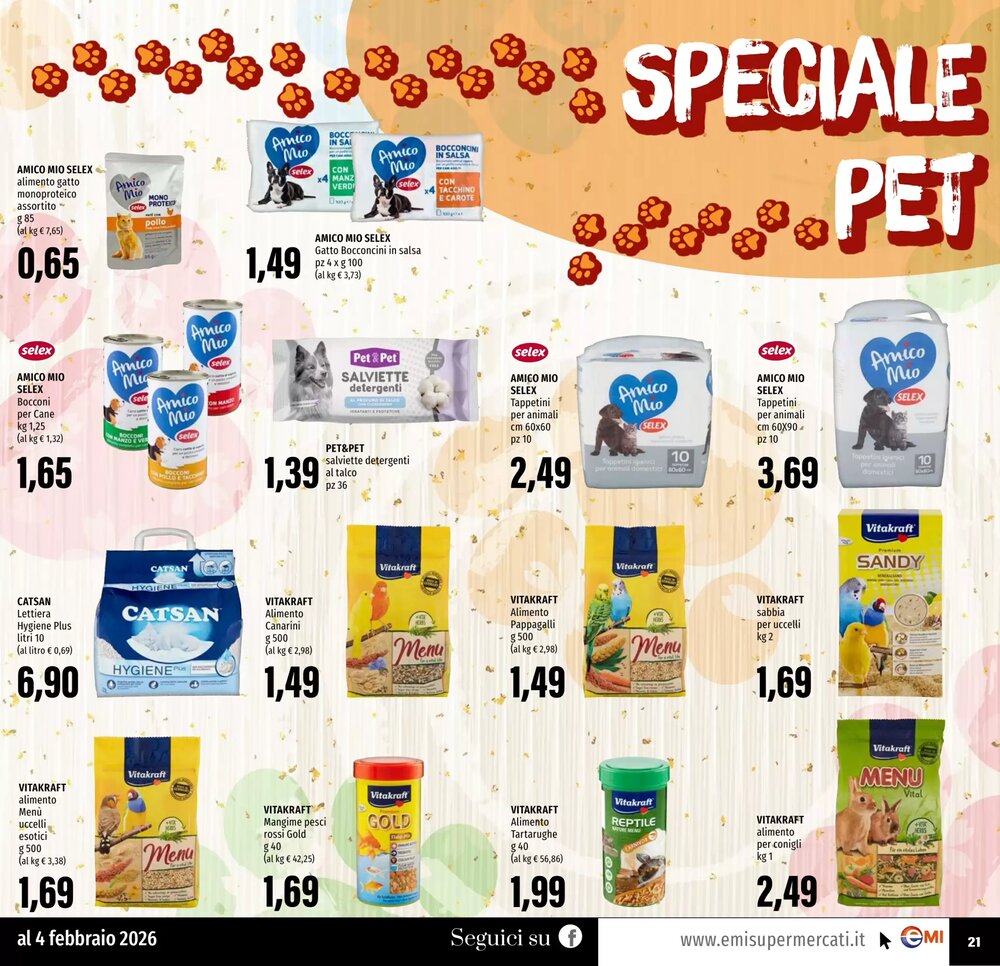 Volantino promozionale Emi Supermercati  valide dal 22/01/2026 - Pagina 21.