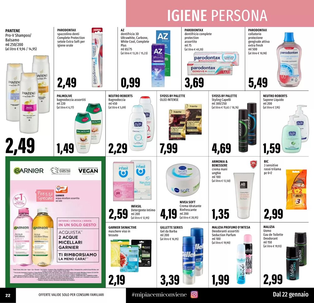 Volantino promozionale Emi Supermercati  valide dal 22/01/2026 - Pagina 22.