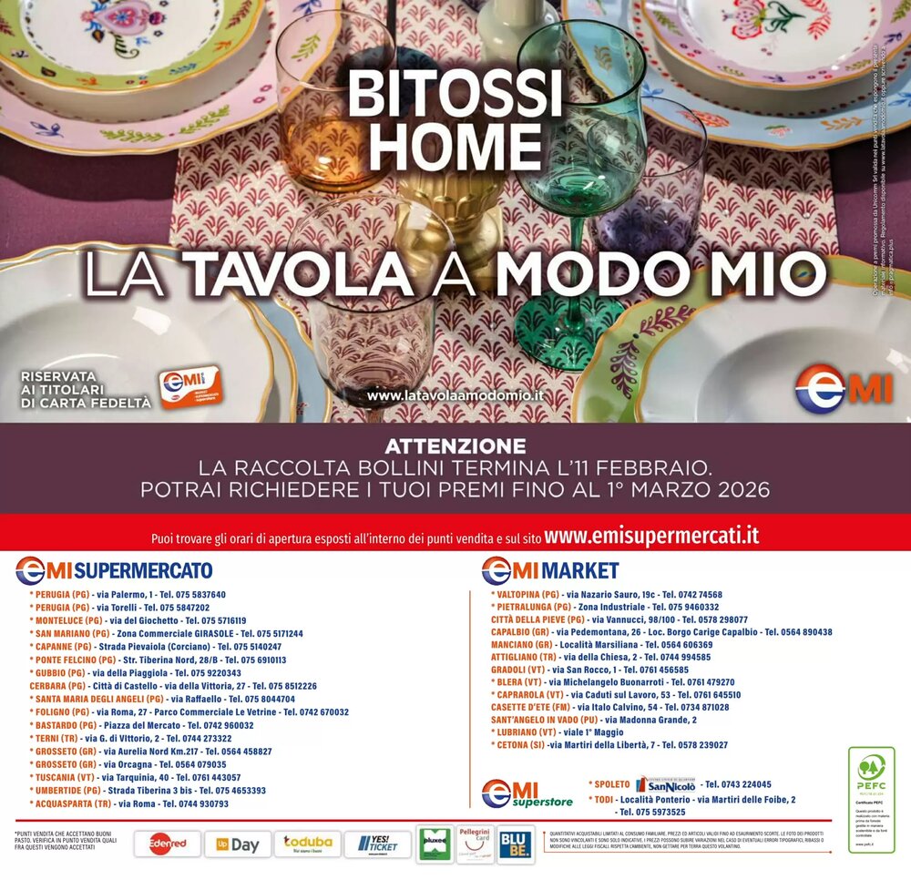 Volantino promozionale Emi Supermercati  valide dal 22/01/2026 - Pagina 28.
