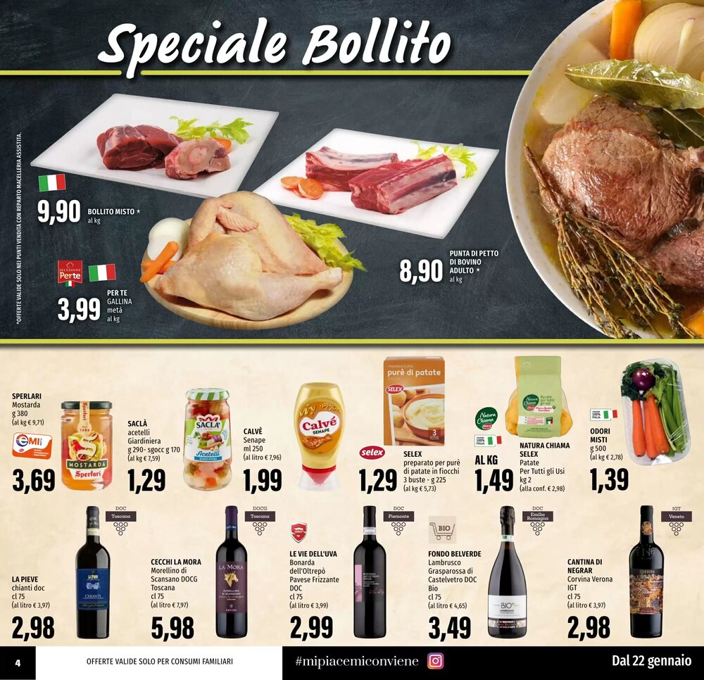 Volantino promozionale Emi Supermercati  valide dal 22/01/2026 - Pagina 4.