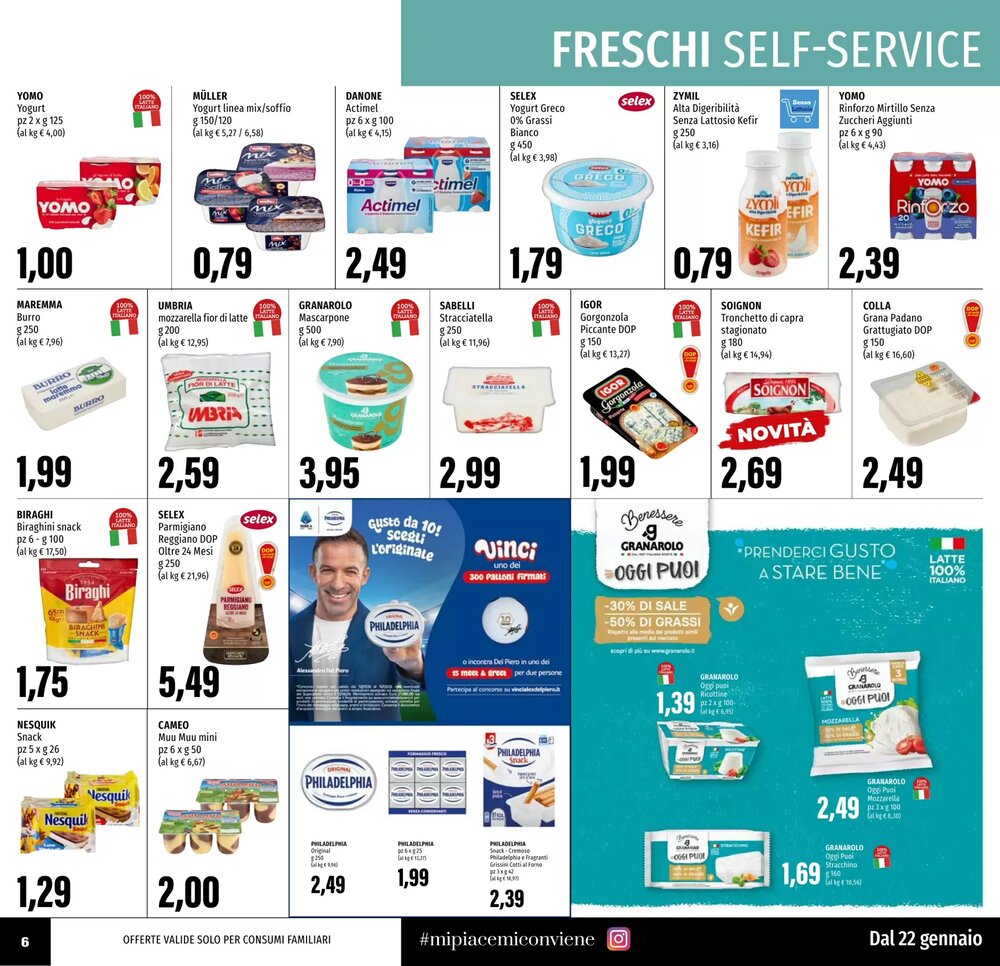 Volantino promozionale Emi Supermercati  valide dal 22/01/2026 - Pagina 6.