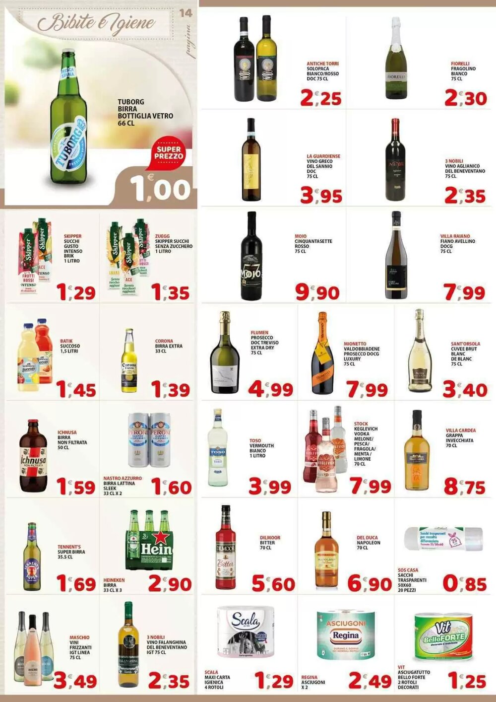 Volantino promozionale Premium Supermercati  valide dal 22/01/2026 - Pagina 14.