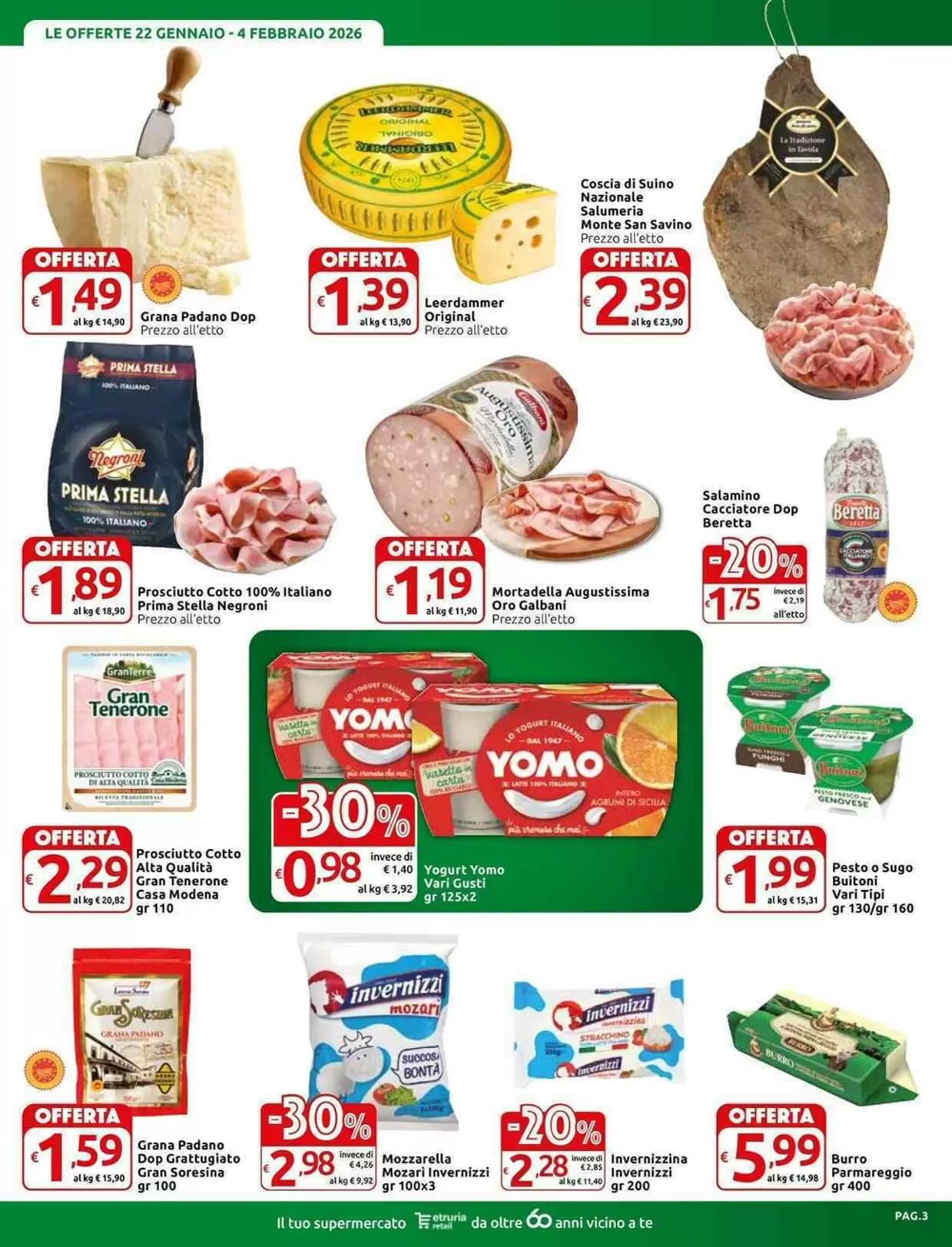 Volantino promozionale Carrefour Express  valide dal 22/01/2026 - Pagina 3.