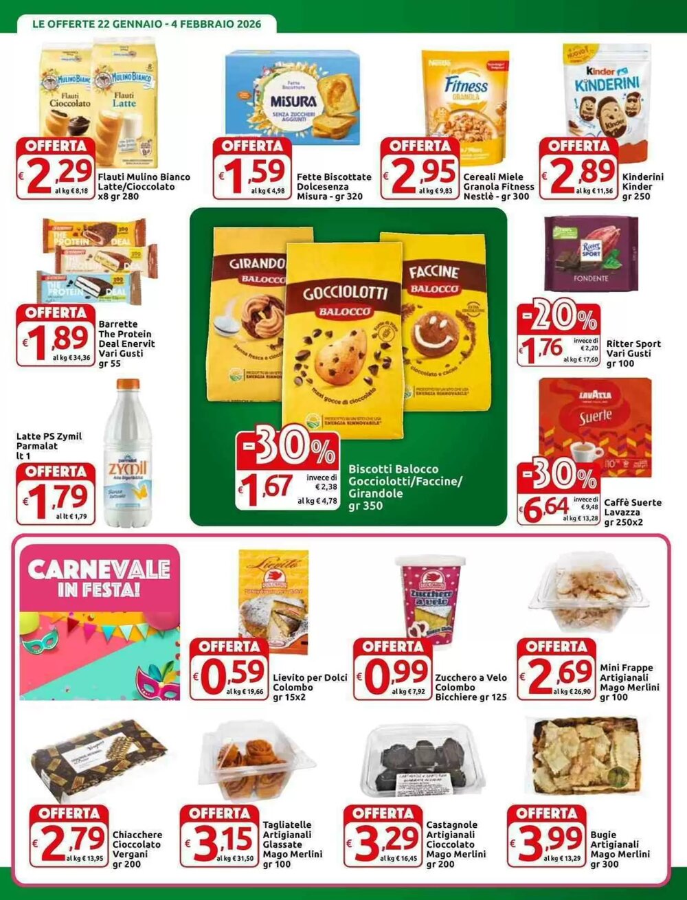 Volantino promozionale Carrefour Express  valide dal 22/01/2026 - Pagina 5.