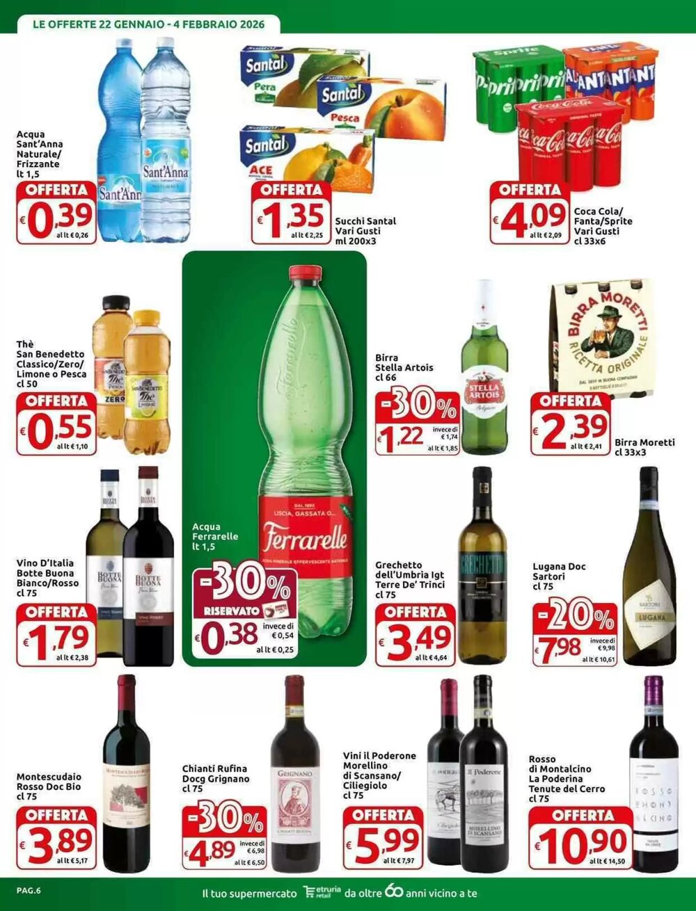 Volantino promozionale Carrefour Express  valide dal 22/01/2026 - Pagina 6.
