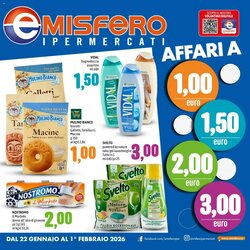 Volantino promozionale Emisfero  valide dal 22/01/2026