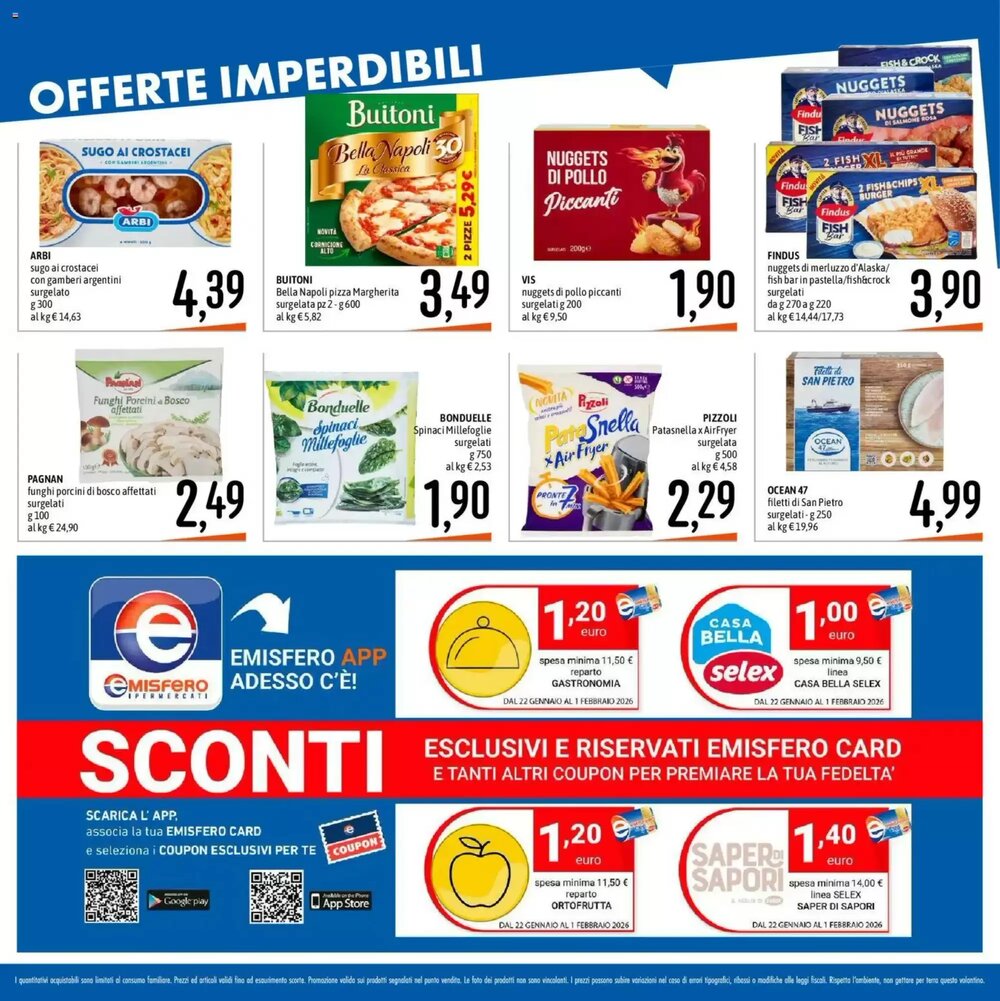 Volantino promozionale Emisfero  valide dal 22/01/2026 - Pagina 20.