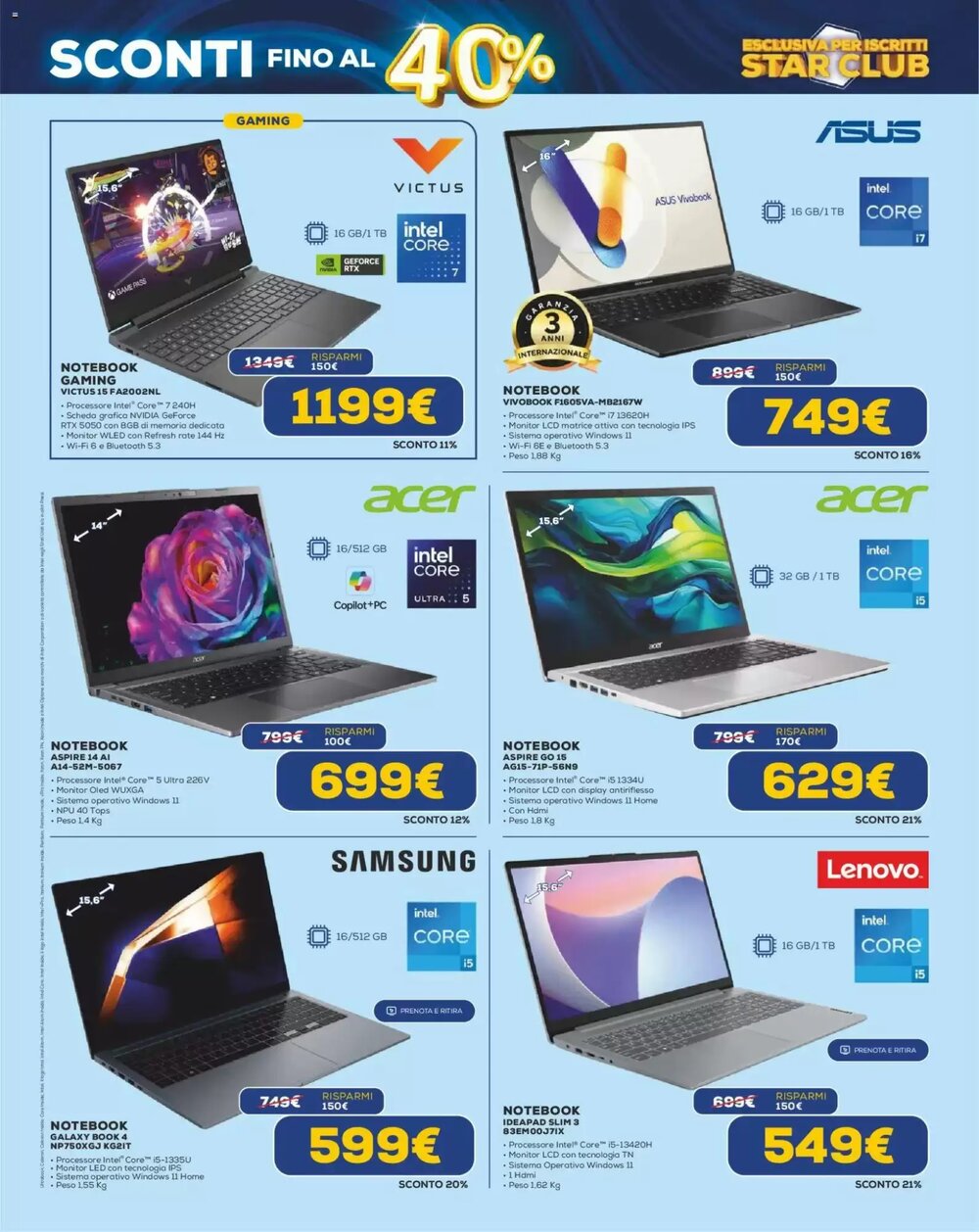 Volantino promozionale Euronics  valide dal 22/01/2026 - Pagina 18.