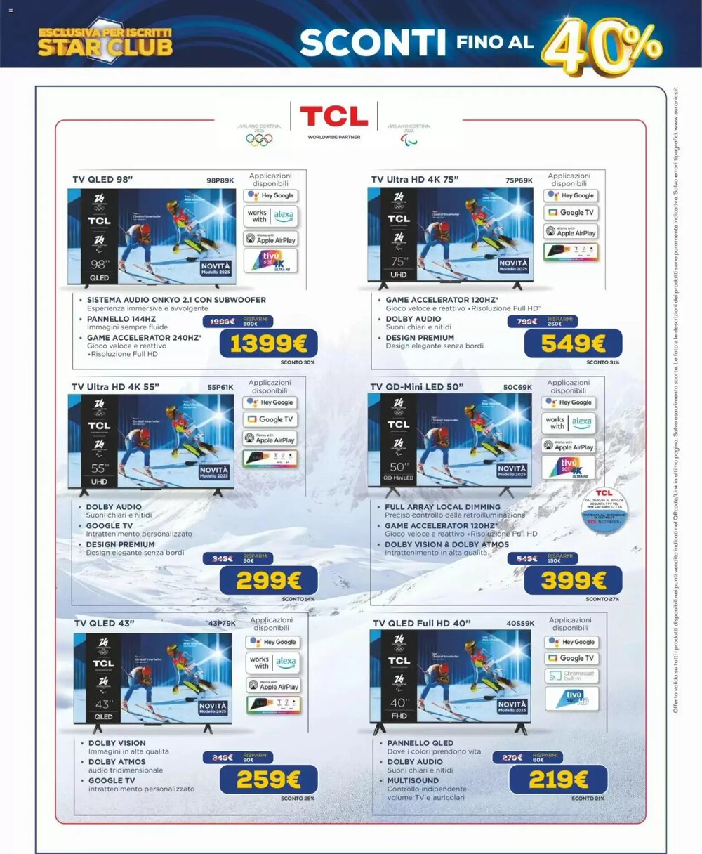 Volantino promozionale Euronics  valide dal 22/01/2026 - Pagina 24.
