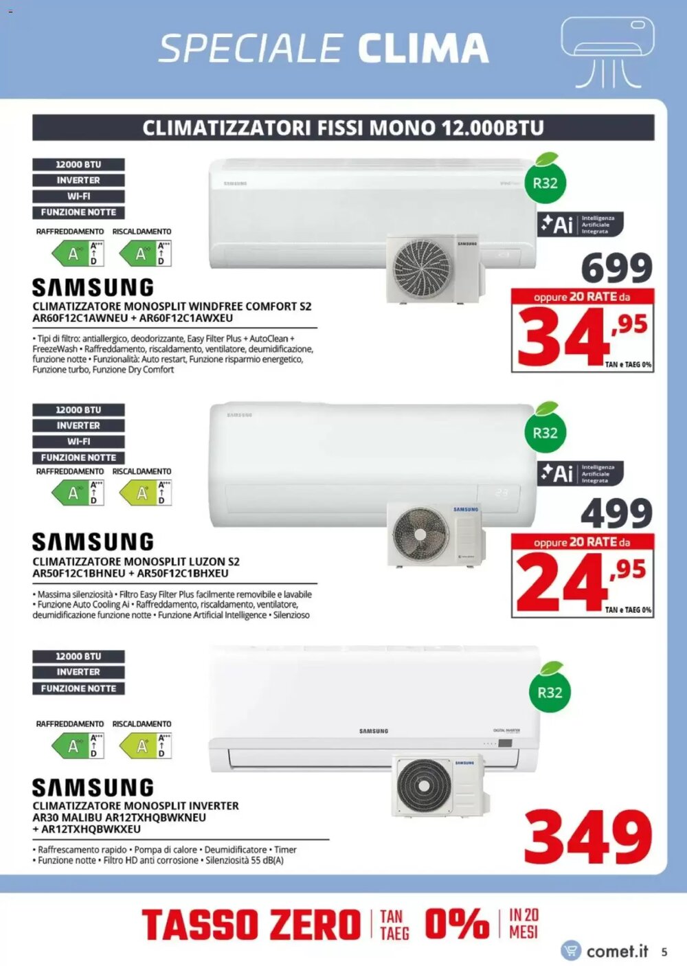 Volantino promozionale Comet  valide dal 22/01/2026 - Pagina 5.