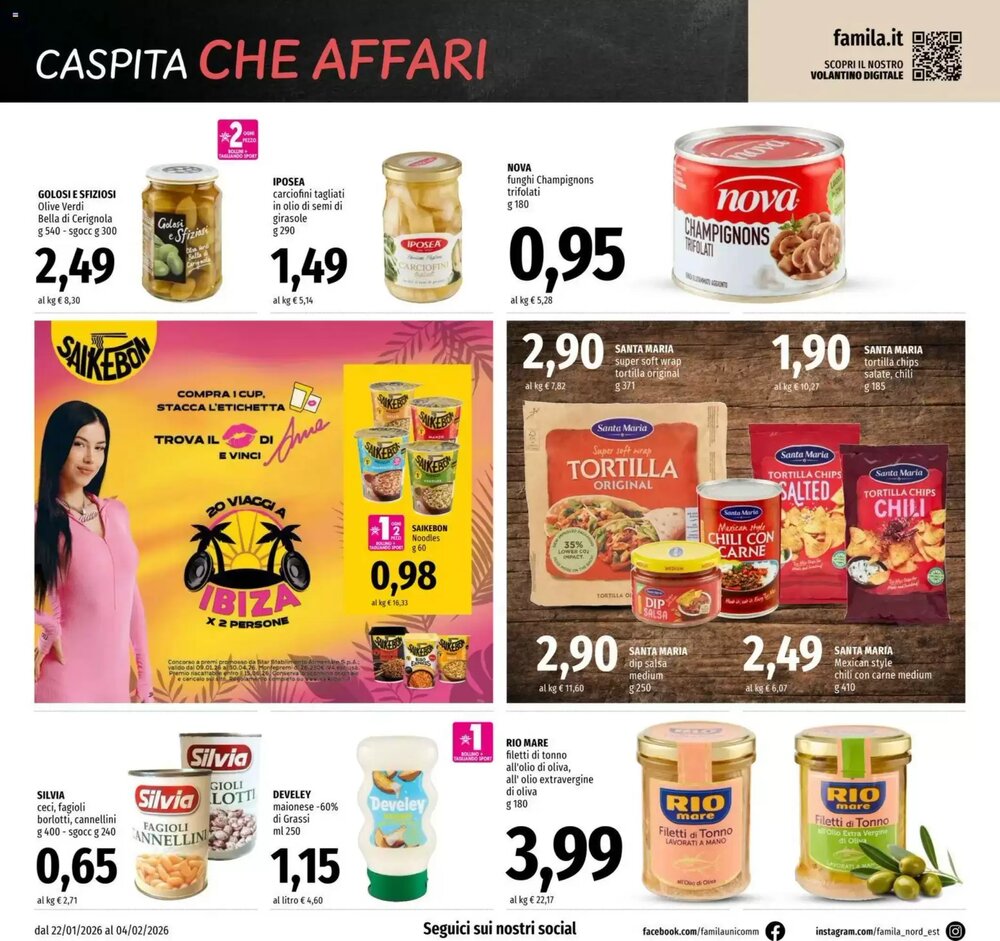 Volantino promozionale Famila  valide dal 22/01/2026 - Pagina 10.