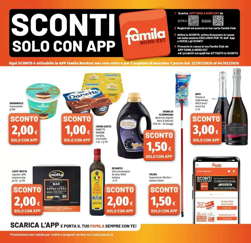 Volantino promozionale Famila  valide dal 22/01/2026 - Pagina 17.