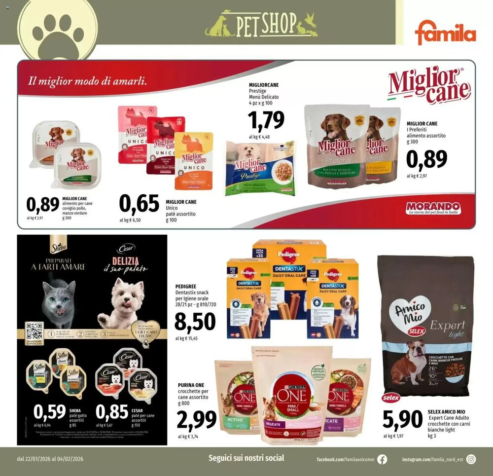 Volantino promozionale Famila  valide dal 22/01/2026 - Pagina 20.