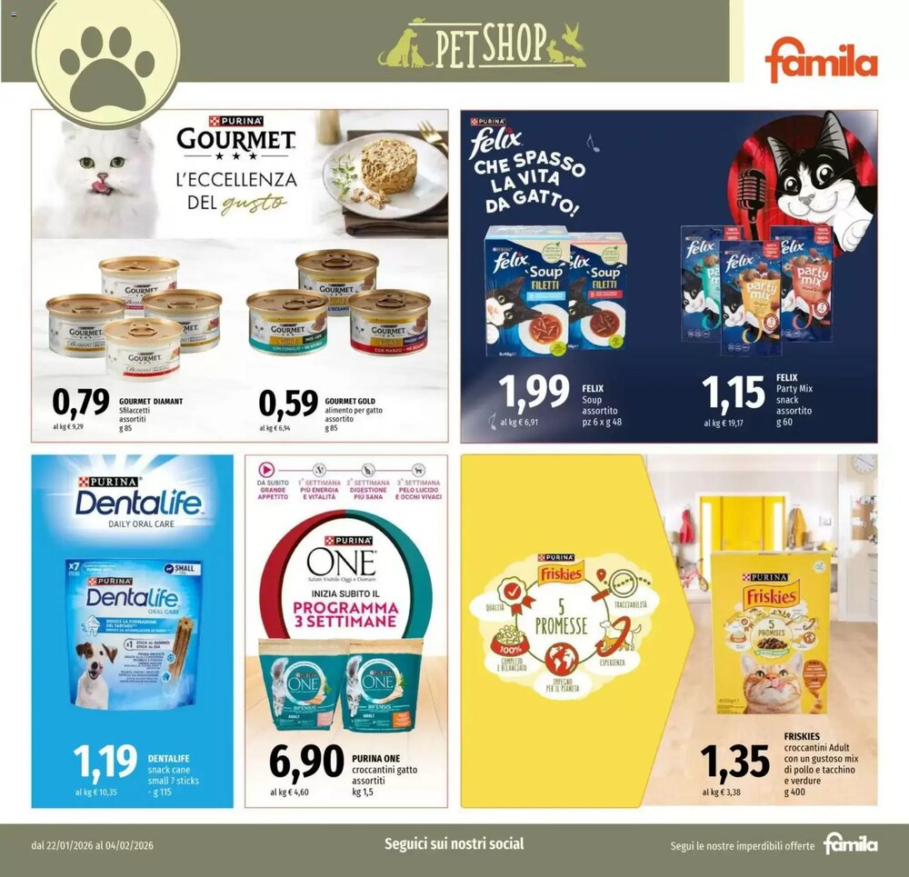 Volantino promozionale Famila  valide dal 22/01/2026 - Pagina 21.
