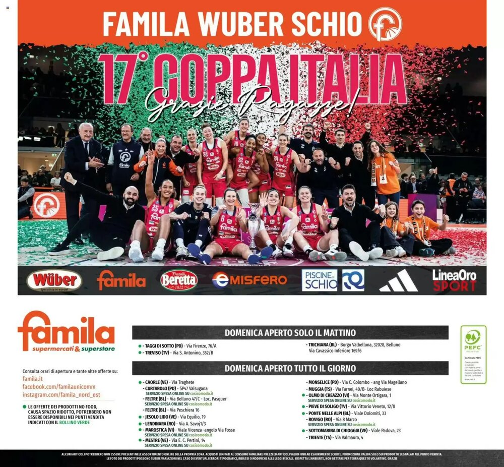 Volantino promozionale Famila  valide dal 22/01/2026 - Pagina 28.