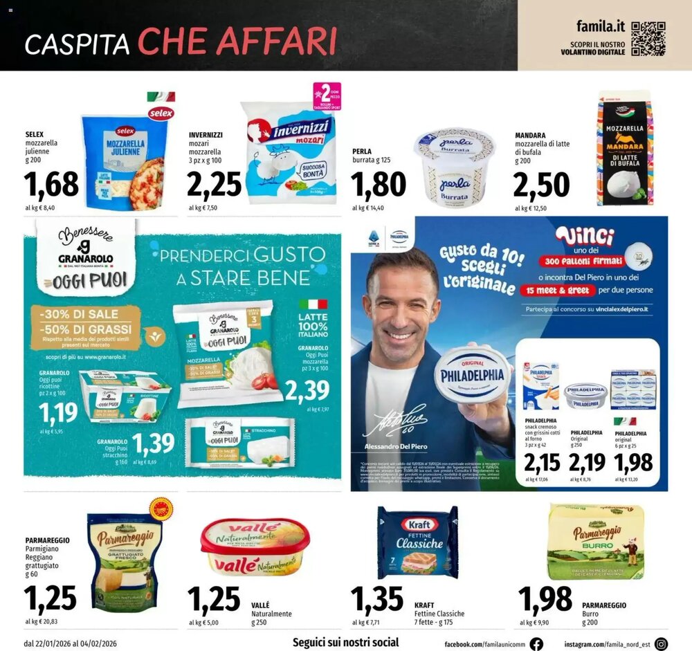 Volantino promozionale Famila  valide dal 22/01/2026 - Pagina 6.