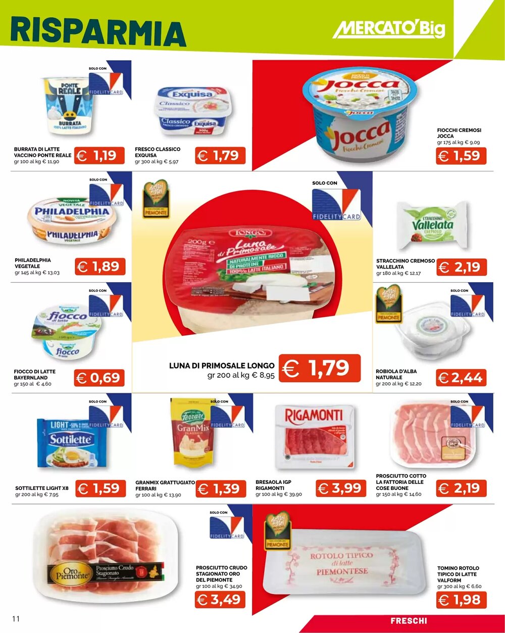 Volantino promozionale Mercatò Big  valide dal 22/01/2026 - Pagina 11.