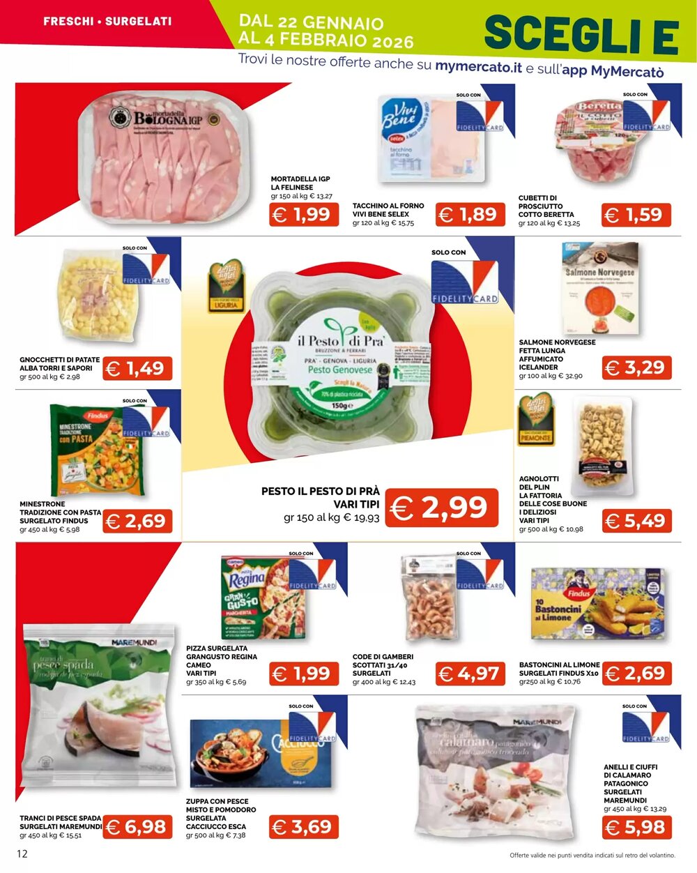 Volantino promozionale Mercatò Big  valide dal 22/01/2026 - Pagina 12.