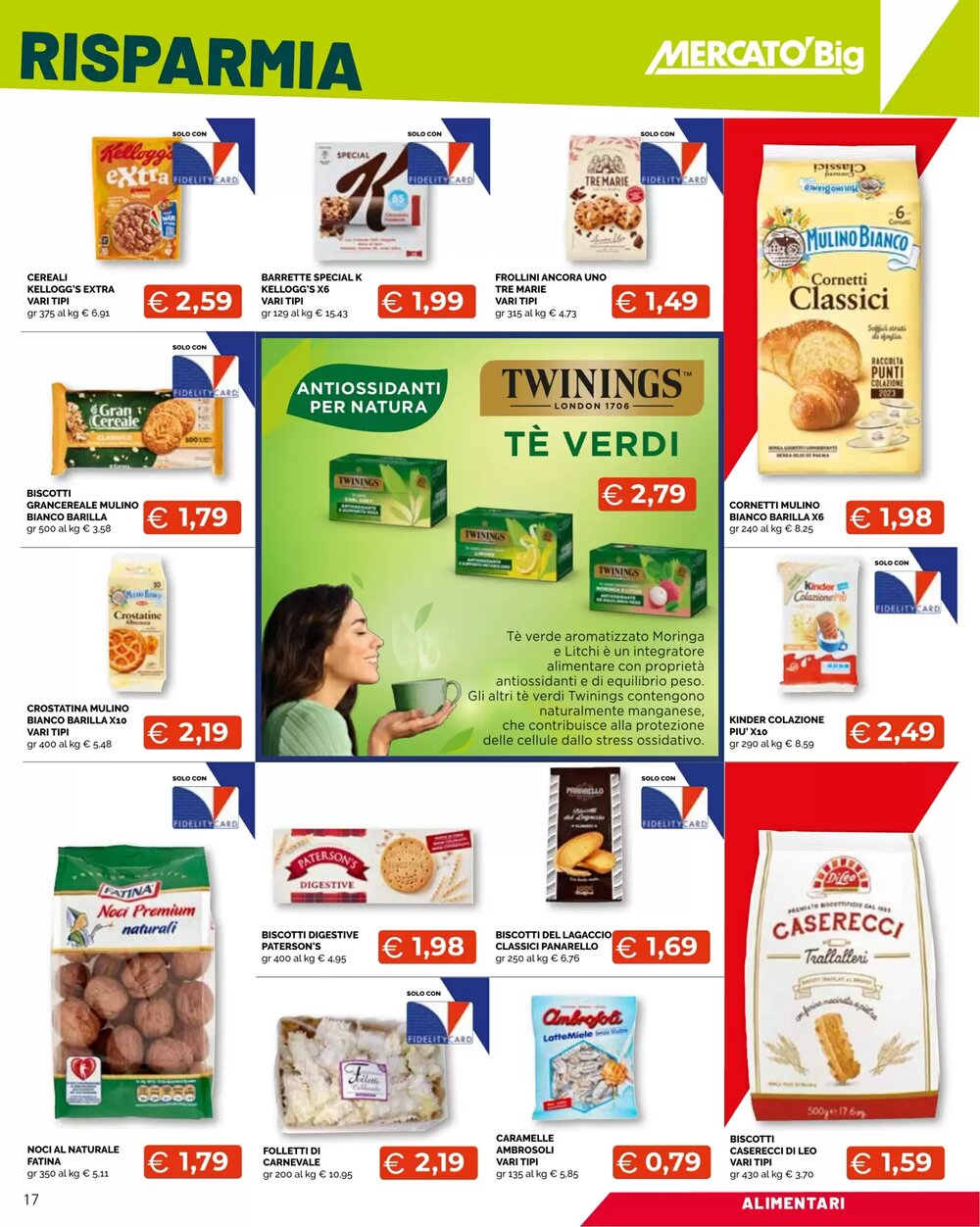 Volantino promozionale Mercatò Big  valide dal 22/01/2026 - Pagina 17.