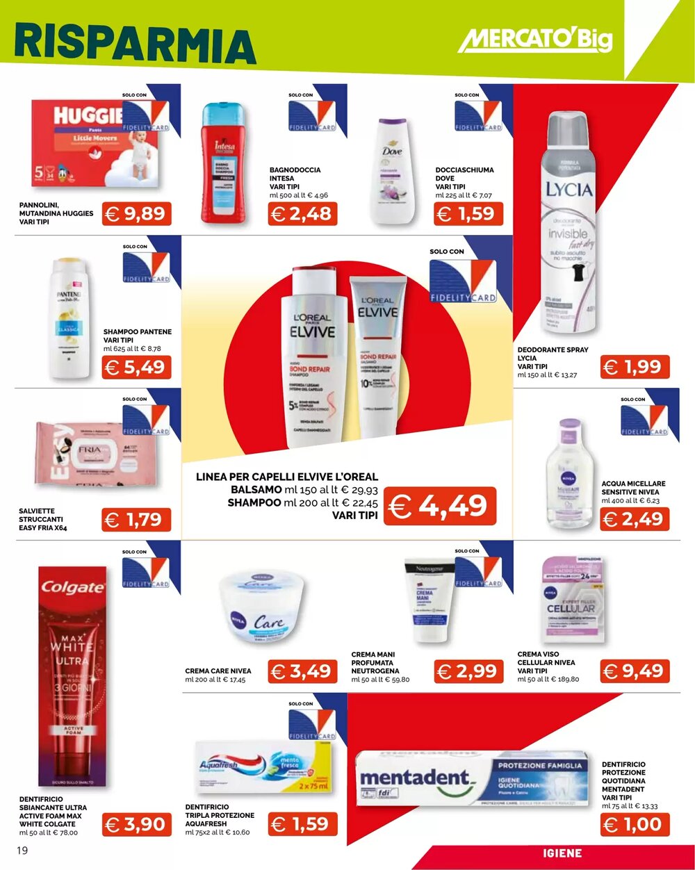 Volantino promozionale Mercatò Big  valide dal 22/01/2026 - Pagina 19.