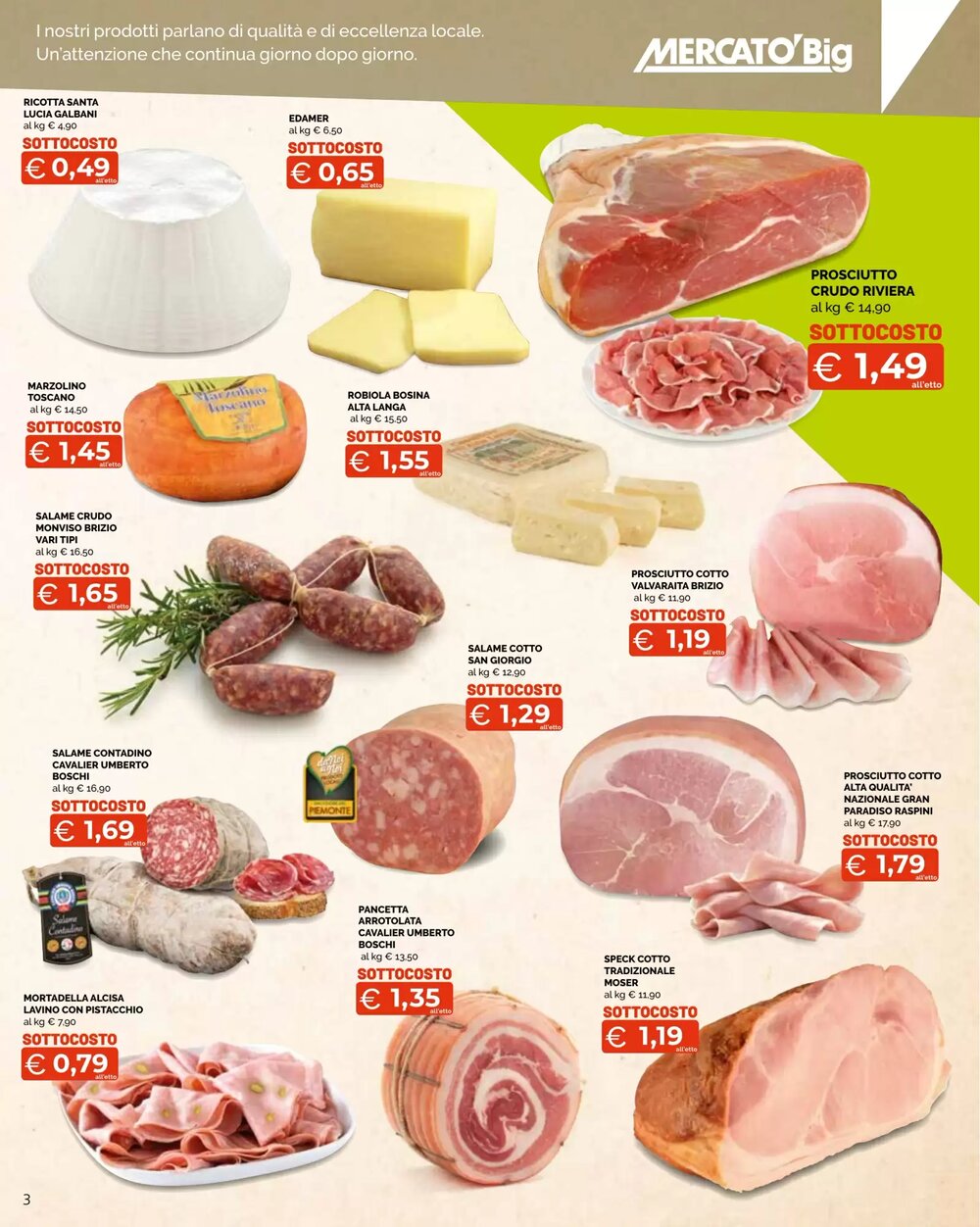 Volantino promozionale Mercatò Big  valide dal 22/01/2026 - Pagina 3.