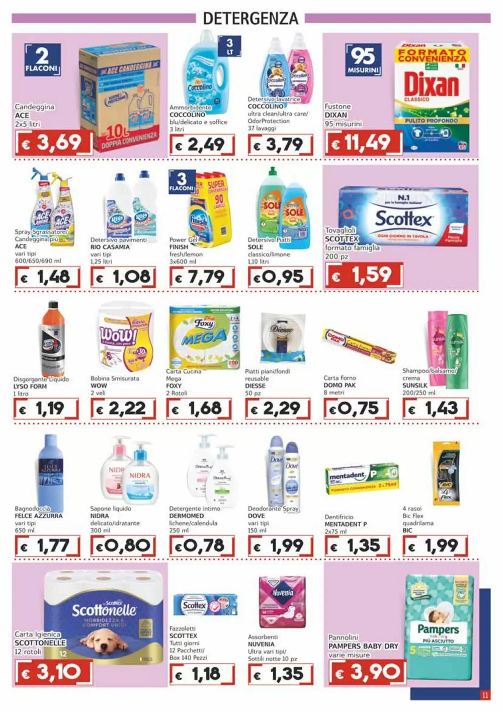 Volantino promozionale Italy Cash  valide dal 22/01/2026 - Pagina 11.