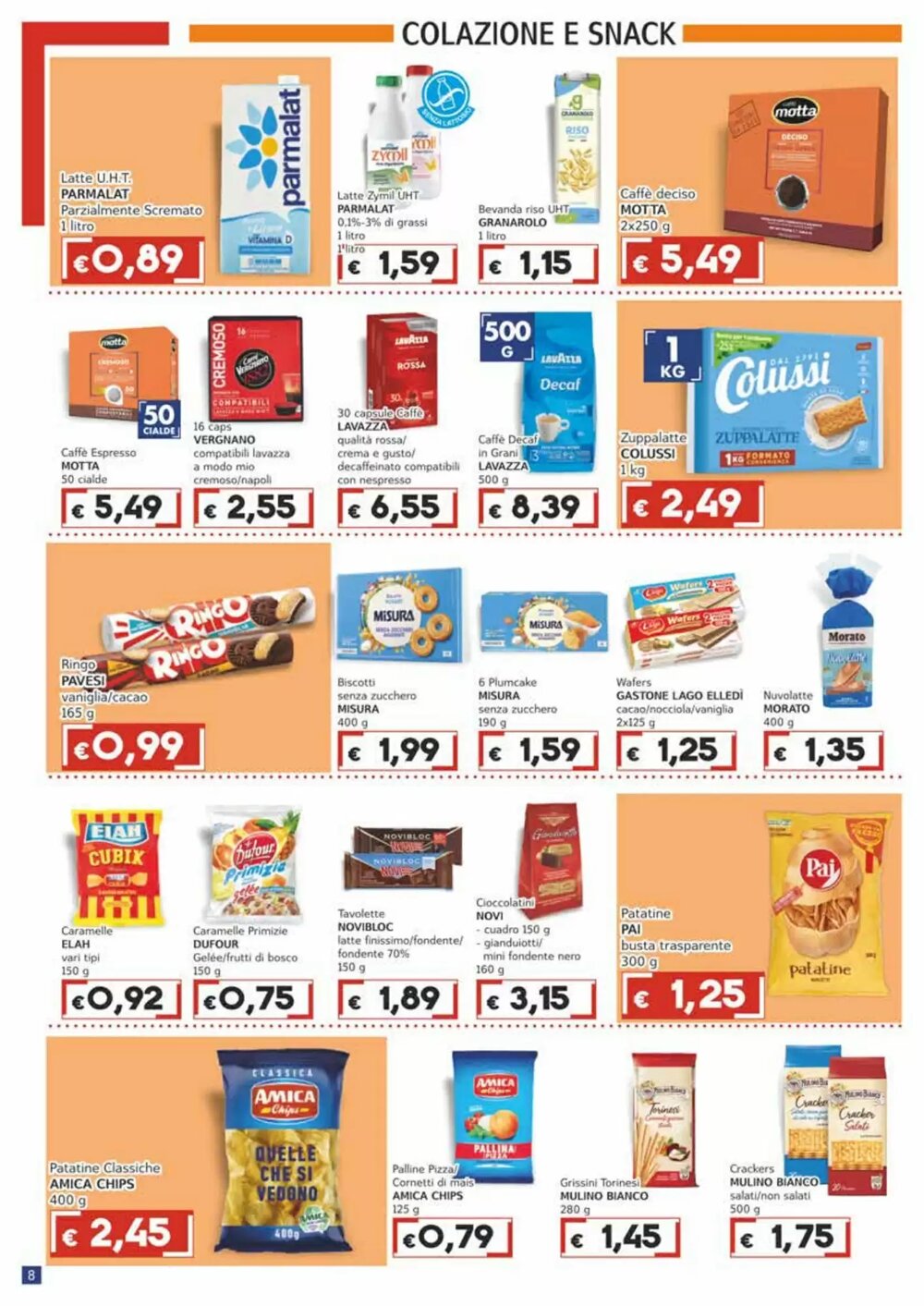 Volantino promozionale Italy Cash  valide dal 22/01/2026 - Pagina 8.