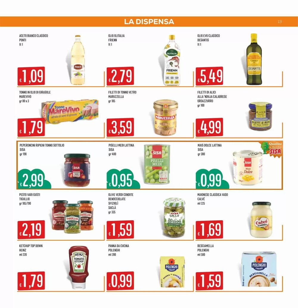 Volantino promozionale IperSisa  valide dal 22/01/2026 - Pagina 13.