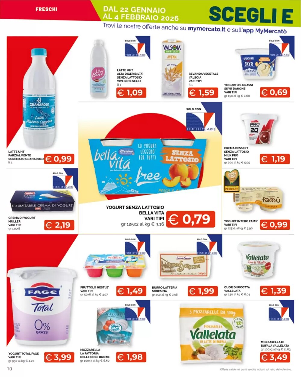 Volantino promozionale Mercatò Extra  valide dal 22/01/2026 - Pagina 10.