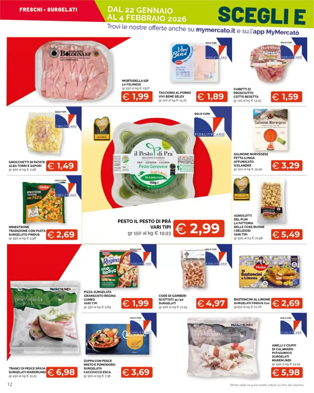 Volantino promozionale Mercatò Extra  valide dal 22/01/2026 - Pagina 12.