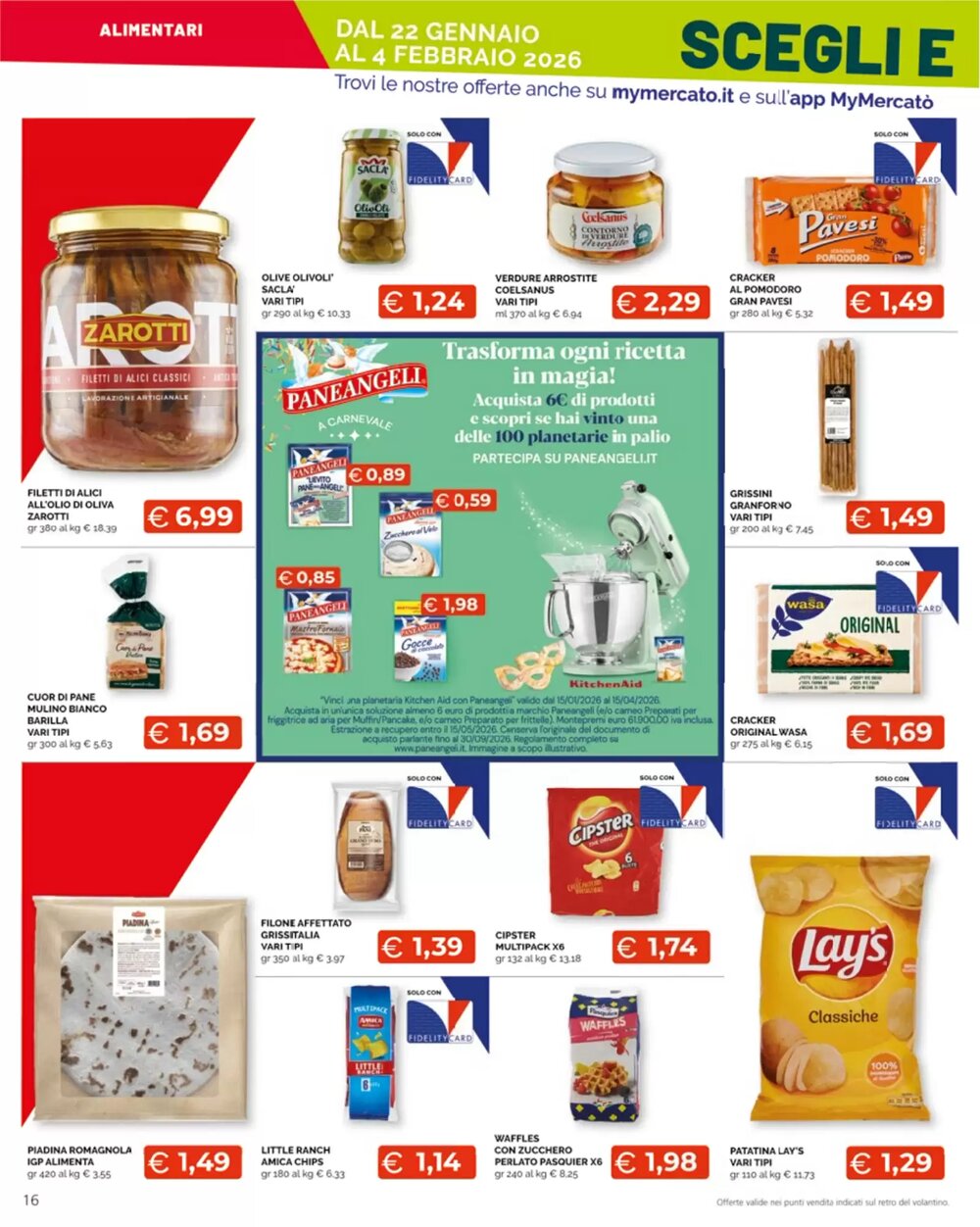 Volantino promozionale Mercatò Extra  valide dal 22/01/2026 - Pagina 16.