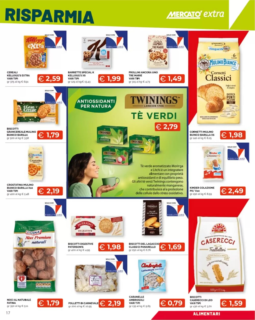Volantino promozionale Mercatò Extra  valide dal 22/01/2026 - Pagina 17.