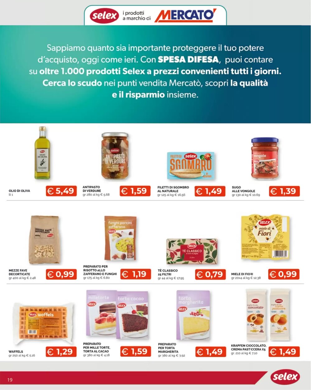 Volantino promozionale Mercatò Extra  valide dal 22/01/2026 - Pagina 19.