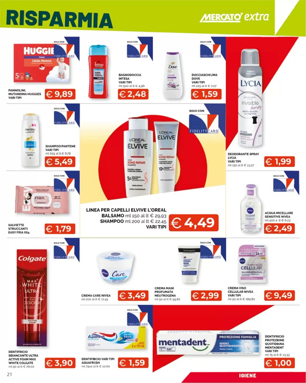 Volantino promozionale Mercatò Extra  valide dal 22/01/2026 - Pagina 21.