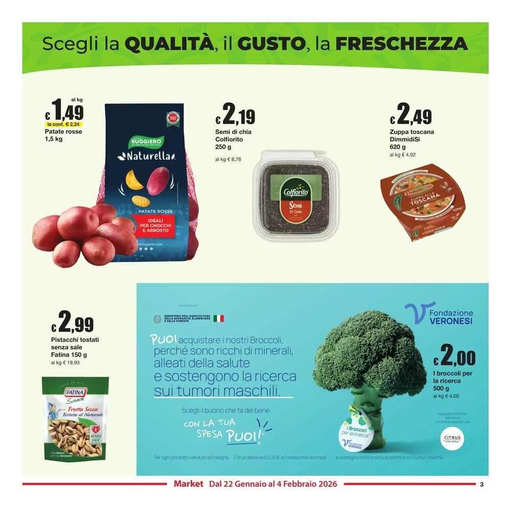 Volantino promozionale Sì con te  valide dal 22/01/2026 - Pagina 3.