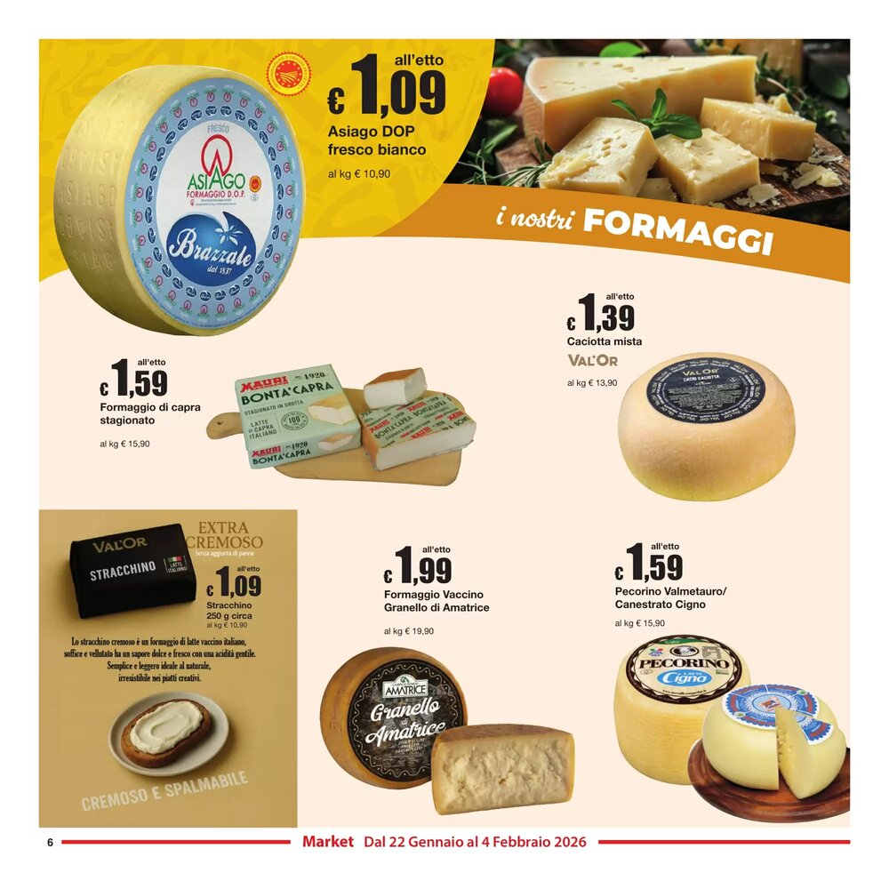 Volantino promozionale Sì con te  valide dal 22/01/2026 - Pagina 6.