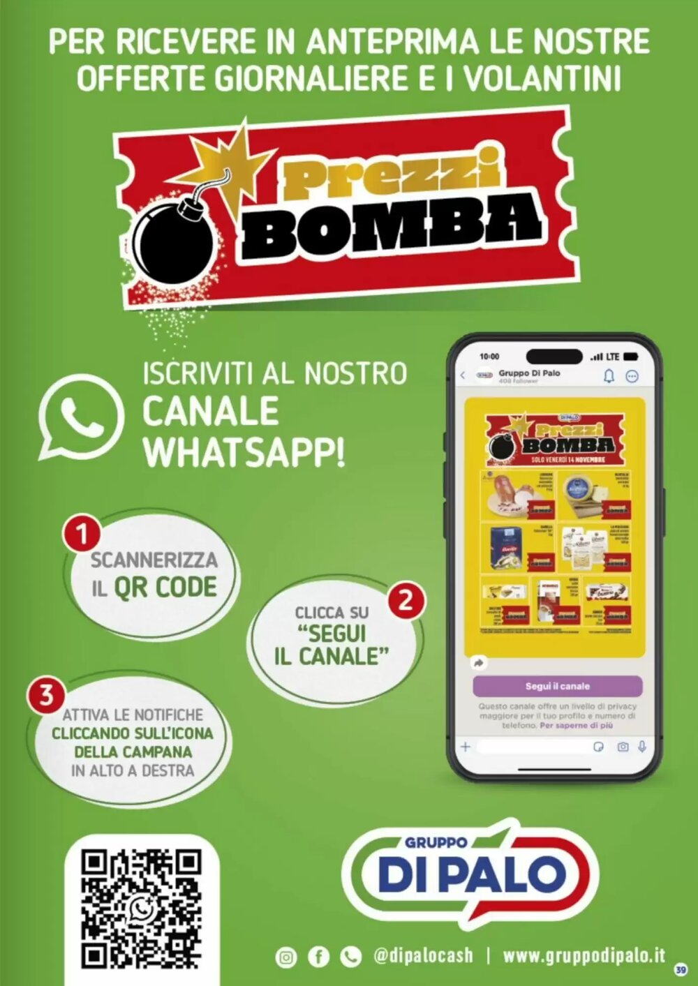 Volantino promozionale Gruppo di Palo  valide dal 22/01/2026 - Pagina 39.